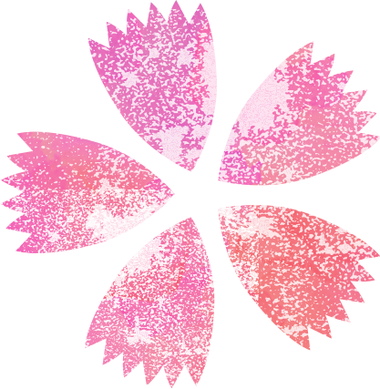 装飾桜の花