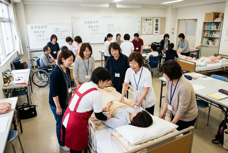 実務者研修の様子
