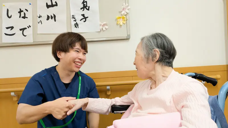 機能訓練指導員の様子